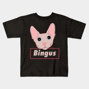 Bingus Cat Kids T-Shirt